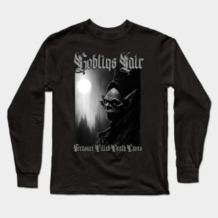 Goblins Lair...Treasure Filled Death Caves (Version 3) Long Sleeve T-Shirt